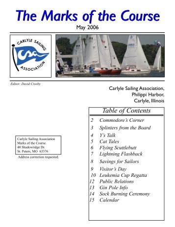 May - Carlyle Sailing Association