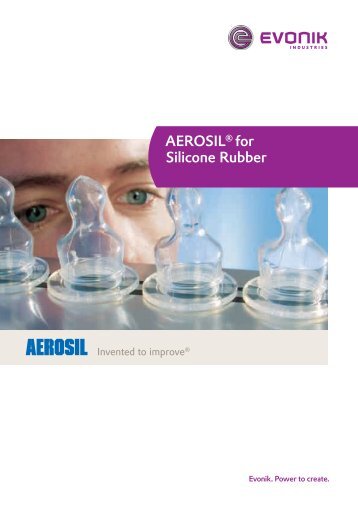 AEROSIL® for Silicone Rubber - Adhesives & Sealants by Evonik