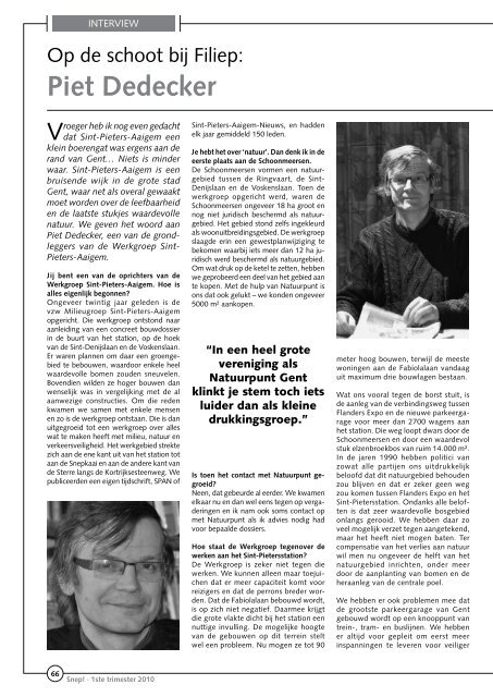 Piet Dedecker.pdf - Natuurpunt Gent