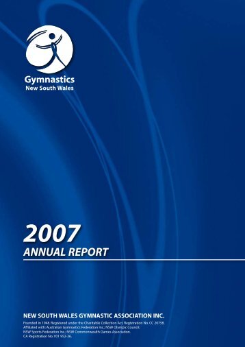 nsw gymnastic association region reports 2007