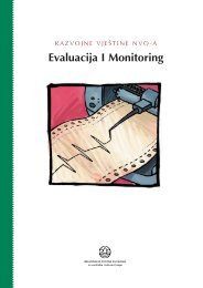 Evaluacija I Monitoring