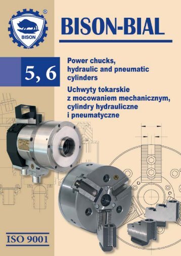 BISON-BIAL Uchwyty tokarskie z mocowaniem mechanicznym