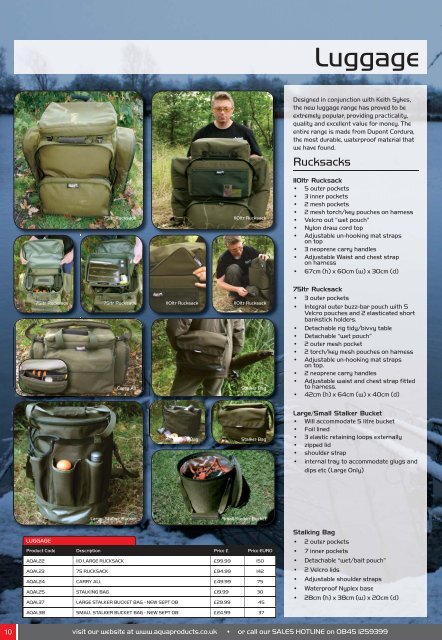 Product Catalogue - Autumn/winter - Aqua Products