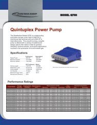 Model Q700 Quintuplex Power Pump - Rotating Right