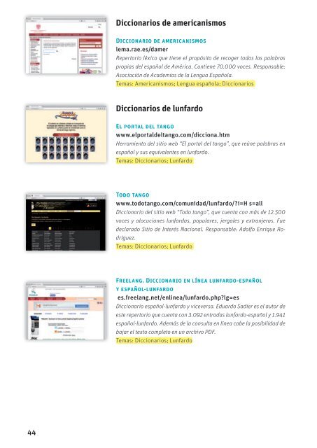 Mapa de sitios electronicos confiables