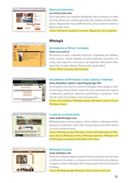 Mapa de sitios electronicos confiables