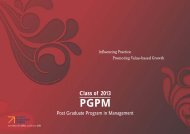 PGPM - 912 Placement Brochure - S.P. Jain Institute of Management ...