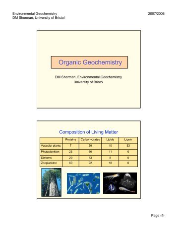 Lecture Notes (PDF) - Aqueous and Environmental Geochemistry