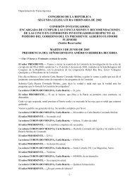 CORONADO MOLINA, CARLA BEATRIZ - Congreso de la ...