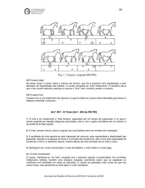 REGULAMENTO NACIONAL DE DRESSAGE 2012 - Equisport