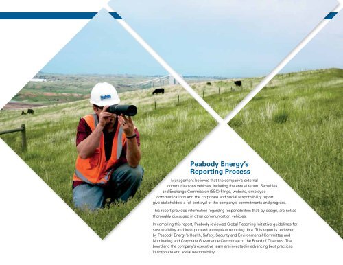 Responsibility Report - Peabody Energy