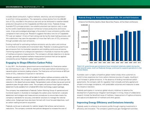 Responsibility Report - Peabody Energy