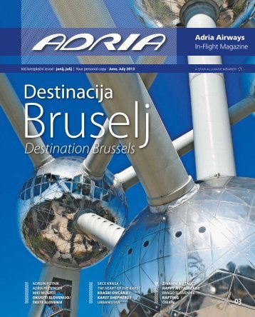 Junij, julij 2013 - Adria Airways