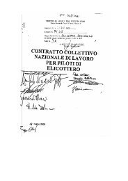 CCNL Piloti Elicotteri - Filt Cgil