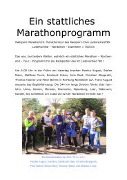 Bericht Ijsselmeer - Rundfahrt 2008 - Radsport Club Lüdenscheid ...