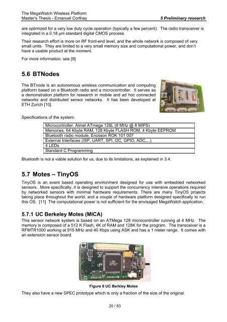 Design and Realization of a Prototype Hardware Platform for ...