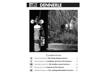 CO2 DÃ¼nge-Anlage Exclusive - Dennerle