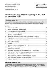 Application Form - Advice and Counselling Service