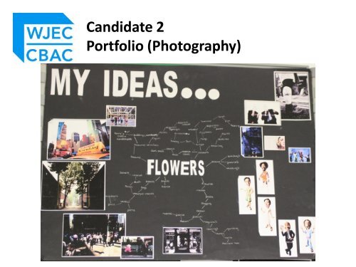 Candidate 1 Portfolio (Art & Design) - WJEC