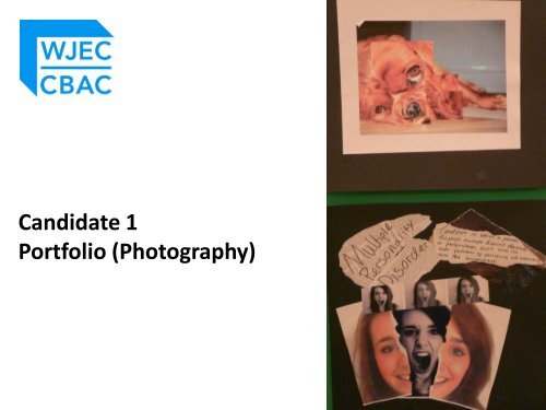 Candidate 1 Portfolio (Art & Design) - WJEC