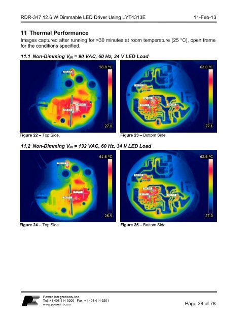 Title Reference Design Report for a 12.6 W, TRIAC ... - ThomasNet