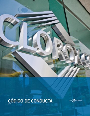 CÃƒÂ“DIGO DE CONDUCTA - The Clorox Company