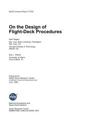 On the Design of Flight-Deck Procedures - Intelligent Systems ...