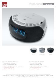 NEW-ONE CRD381D CLOCK RADIO CR108D.psd
