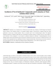 Synthesis of Novel Imidazole Compounds and Evaluation of Their ...