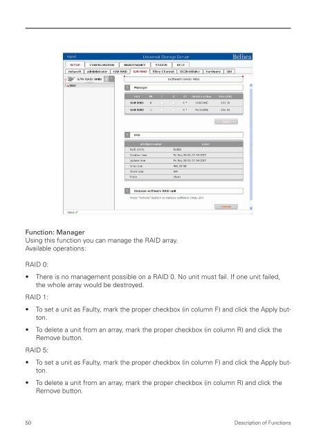 Belinea b.center Software Manual - MaxData