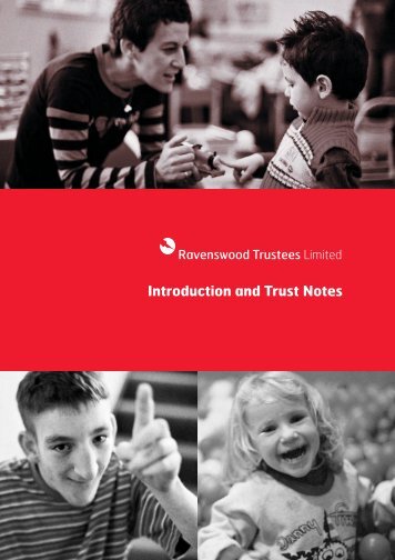 View the complete Introduction & Trust Notes Brochure - Norwood