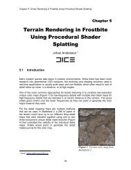 Terrain Rendering in Frostbite Using Procedural Shader ... - Dice