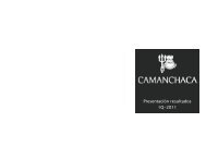 Nombre del proyecto - Camanchaca