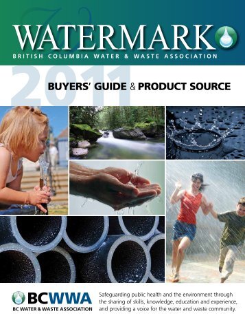 buyers' guide & product source - BC Water & Waste Association