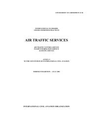 AIR TRAFFIC SERVICES - SCAA