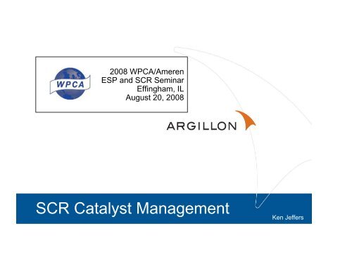 SCR Catalyst Management - Wpca.info