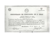 Diploma de conclusÃ£o de Curso Colegial