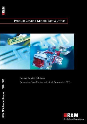 R & MM EA P roduct C atalog  - R&M