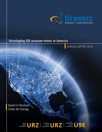 View PDF - Uranerz Energy Corporation