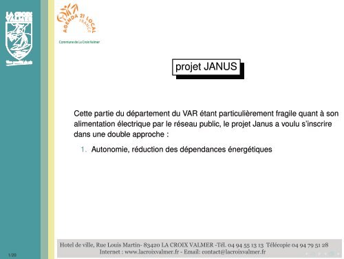 projet JANUS - Smart Grids