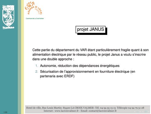 projet JANUS - Smart Grids