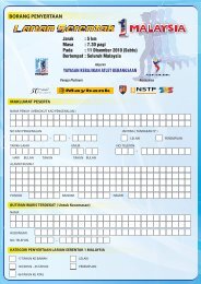 Borang Penyertaan Larian Serentak 1 Malaysia â PDF Form