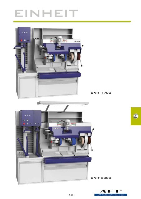Schleif- FrÃ¤s- Polier-Maschinen - AFT International GmbH