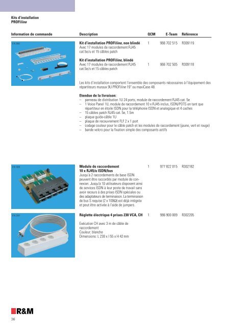 le boÃƒÂ®tier de raccordement  multimÃƒÂ©dia R&M Talentueux et efficace