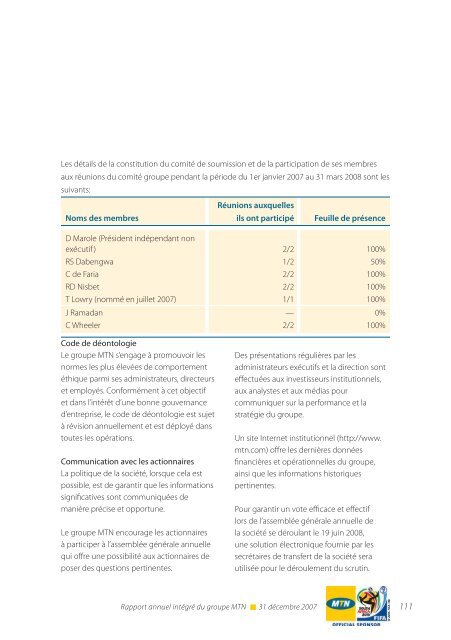 RÃ©gion Afrique du Sud et Afrique de l'Est - MTN Group