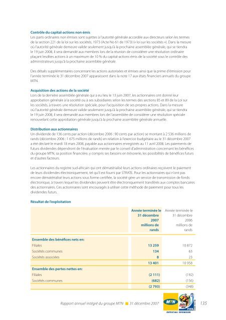 RÃ©gion Afrique du Sud et Afrique de l'Est - MTN Group