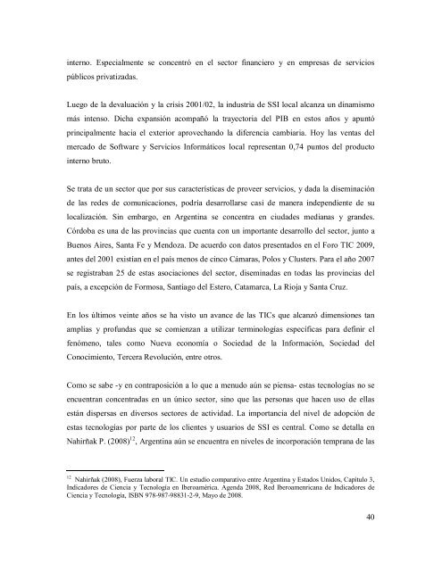 Informe IERAL - Córdoba Innovadora - Programa de Desarrollo ...
