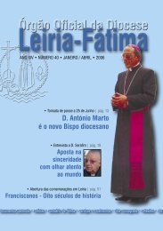 D. António Marto é o novo Bispo diocesano - Diocese Leiria-Fátima