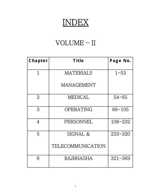 VOLUME â€“ II - National Academy of Indian Railways