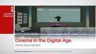 Gundolf S. Freyermuth Cinema in the Digital Age - Europa Cinemas